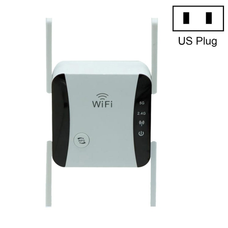KP1200 1200MBPS Dual Band 5G WIFI BOOSTER SINGLE SIGNAL AMPLIFIER Specification: US Plug