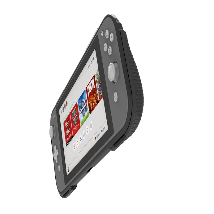 For Switch Lite Protective Shell Game Cards Case Holder Protective Sleeve Grip (Pure Black)