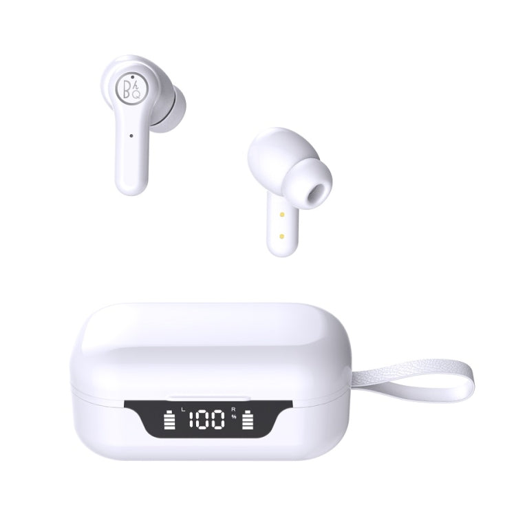 ANC PRO Touch 5.0TWS Master-Slave Switch Wireless Bluetooth Headphones Intelligent Noise Cancellation (White)