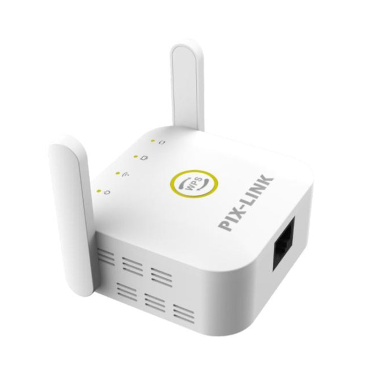 Extensor de mejora de amplificación de Señal Inalámbrica Wifi PIX-LINK WR22 300Mbps tipo de Enchufe: Enchufe de la UE (Blanco)