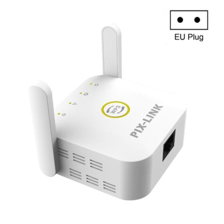 PIX-LINK WR22 300Mbps Wifi Wireless Signal Booster Booster Extender Plug type: EU Plug (White)