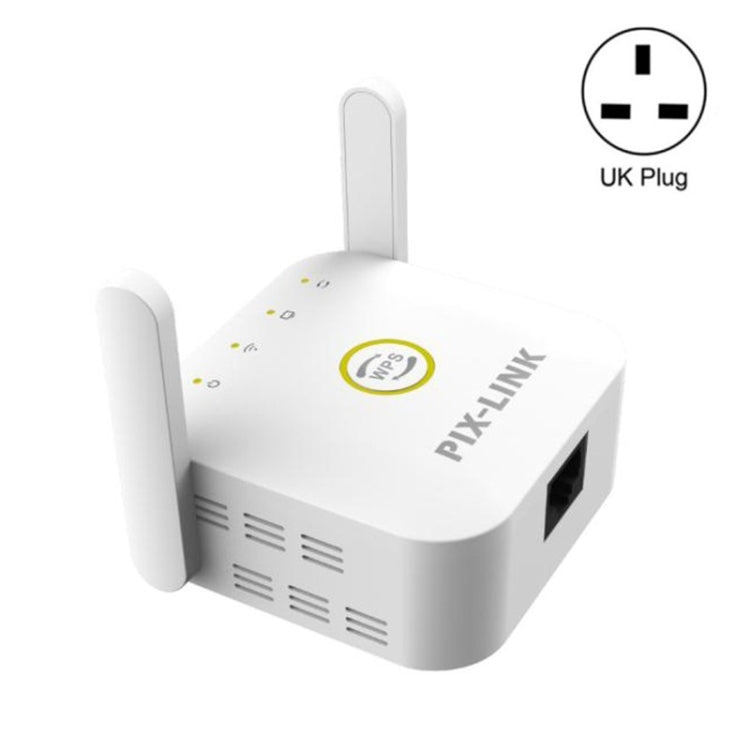 PIX-LINK WR22 Amplificateur de signal sans fil Wifi 300 Mbps Type de prise : prise britannique (blanc)