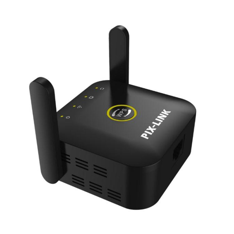 PIX-LINK WR22 300Mbps Wifi Wireless Signal Booster Booster Extender Plug type: AU Plug (Black)