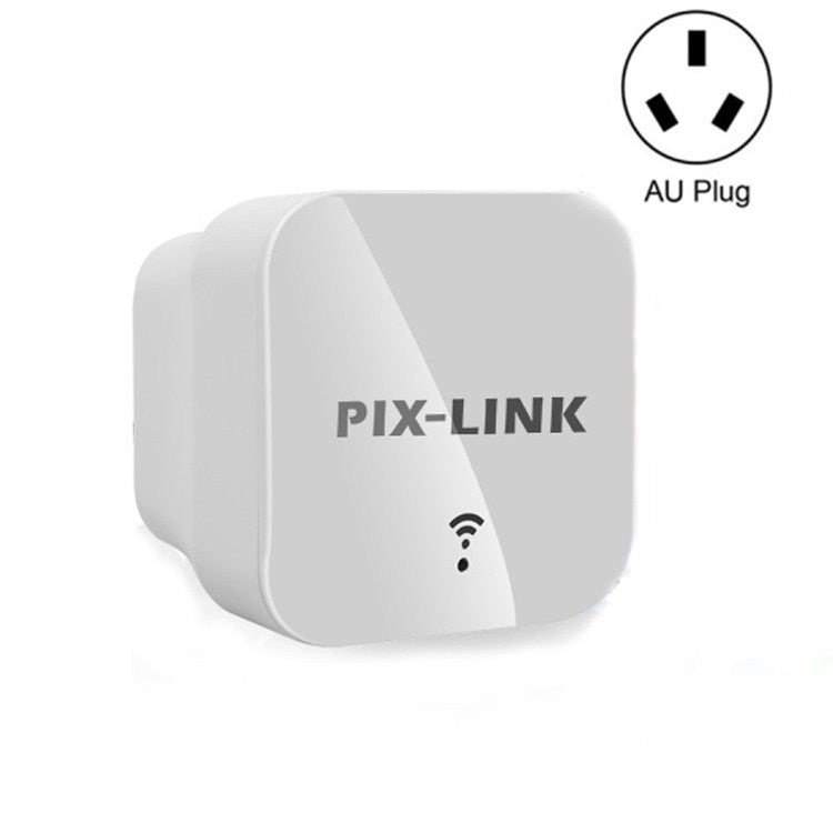 PIXLINK WR12 300Mbps WIFI Signal Booster Enhanced Repeater Plug Type: AU Plug