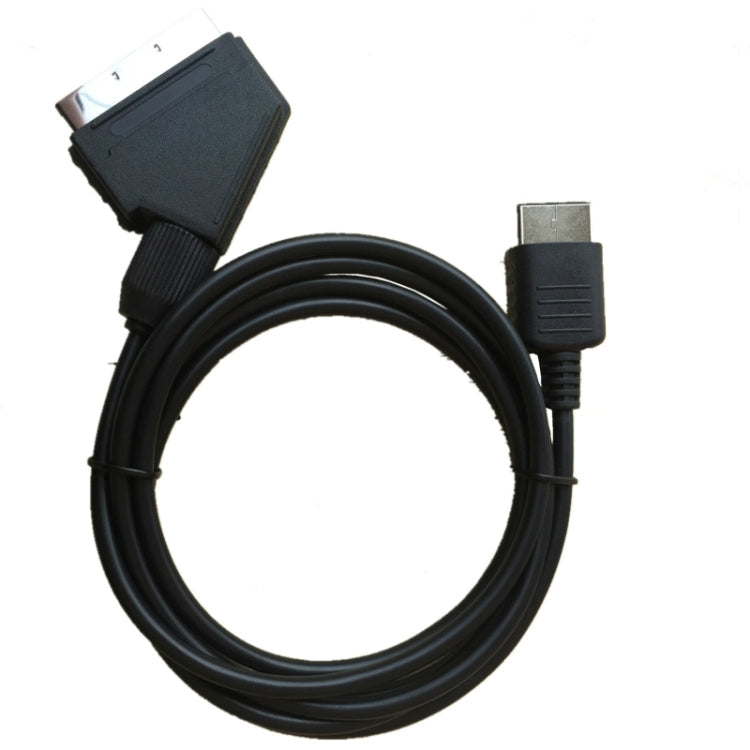 1,8 m für Sony PS2/PS3 RGB SCART-Kabel, TV, AV-Verbindungskabel, Ersatzkabel für PAL/NTSC-Konsolen