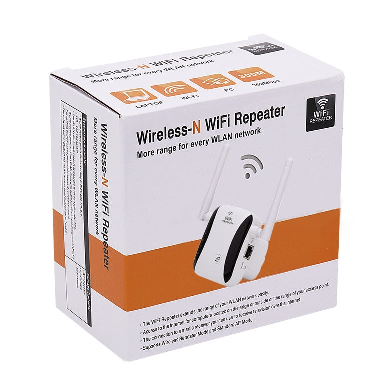 KP300T 300Mbps Home Mini WiFi Signal Booster Repeater Wireless Network Router Plug Type: AU Plug