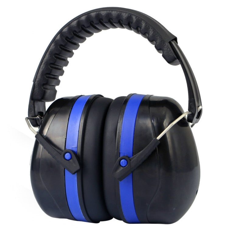 Soundproof Earmuffs Noise Proof Sleeping Earmuffs Industrial Protective Earmuffs Earplugs (Blue Black)