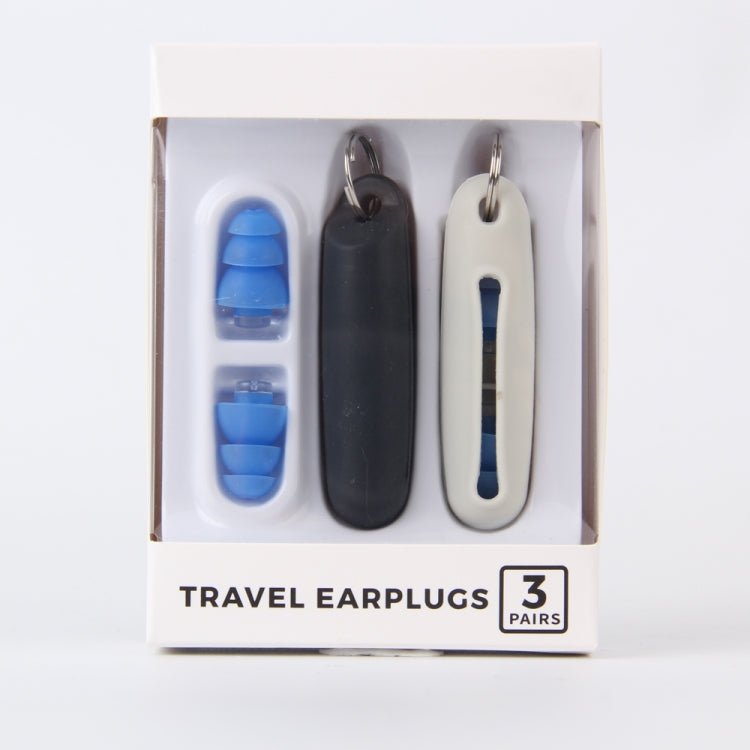 Anti Noise Earplugs for Sleeping Soundproof Silicone Earplugs Industrial Noise Canceling Quiet Earplugs (Blue)