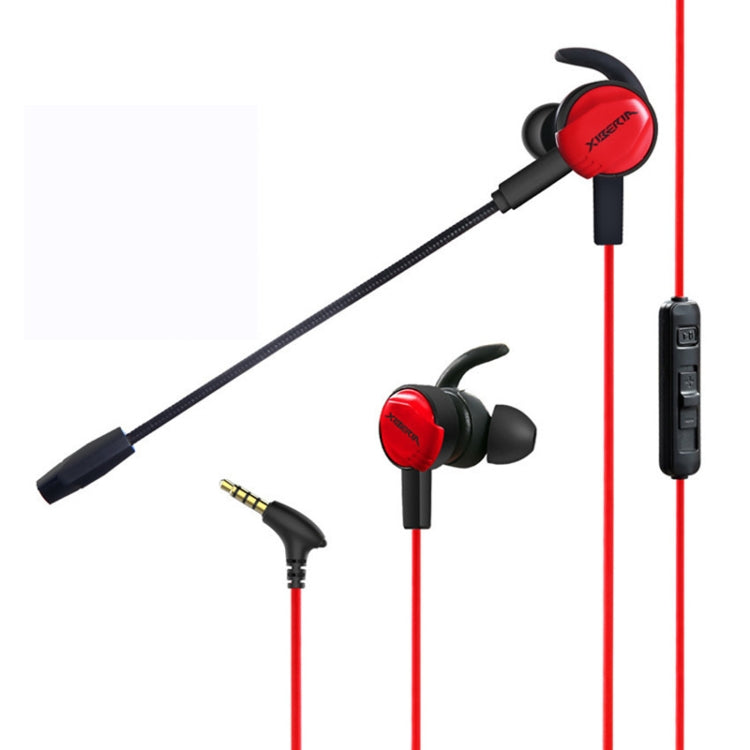 XIBERIA MG-1 Wired Headset for Mobile Computer Gaming and Plug-in Microphone Cable Length: 1.2 meters