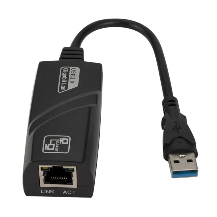 Tarjeta de red Gigabit externa de 10 / 100 / 1000 Mbps RJ45 a USB 3.0 compatible con WIN10