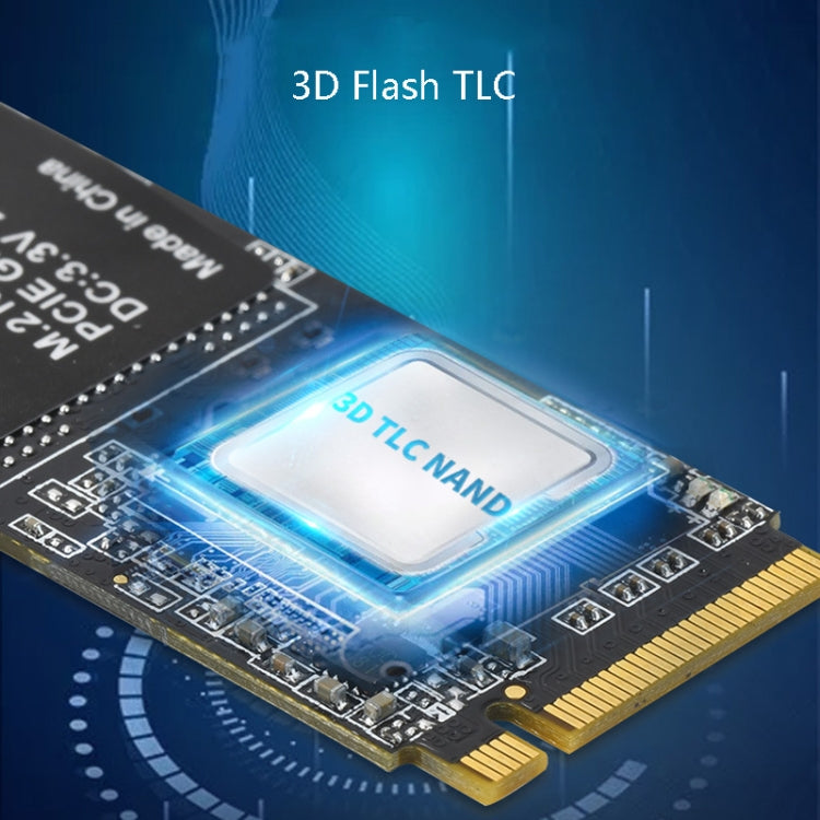JingHai M.2 SSD PCIe NVMe Interface Solid State Drive SSD de bureau haute vitesse pour ordinateur portable Capacité : 128 Go