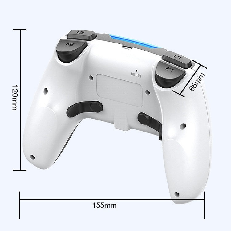 Game Mobile ELite Version Bluetooth Controller for PS4 (White)
