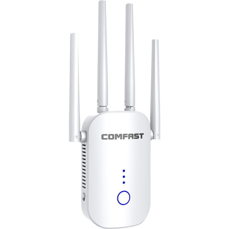 COMFAST CF-WR758AC Répéteur sans fil double fréquence 1200 Mbps Amplificateur de signal WiFi 5,8 g Prise britannique