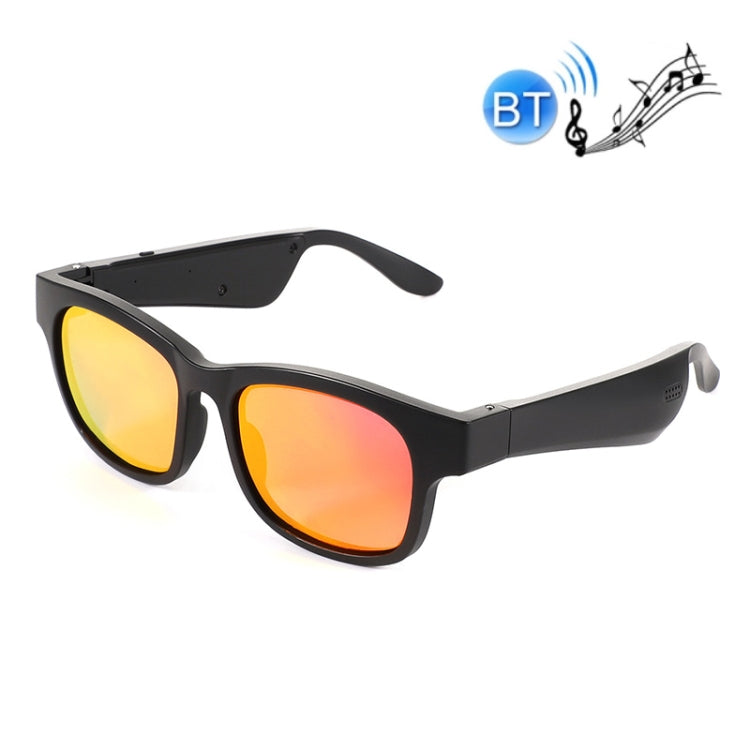 A12 Smart Bluetooth Audio Gafas de sol Gafas Bluetooth (Oro Rojo)