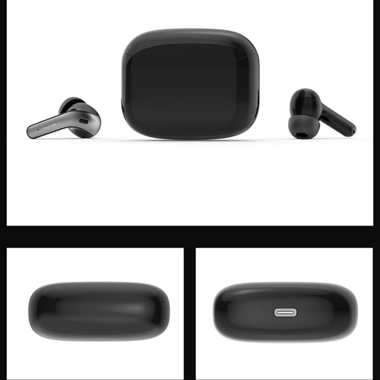 Auricular Bluetooth Inalámbrico con Pantalla Digital táctil (Negro)