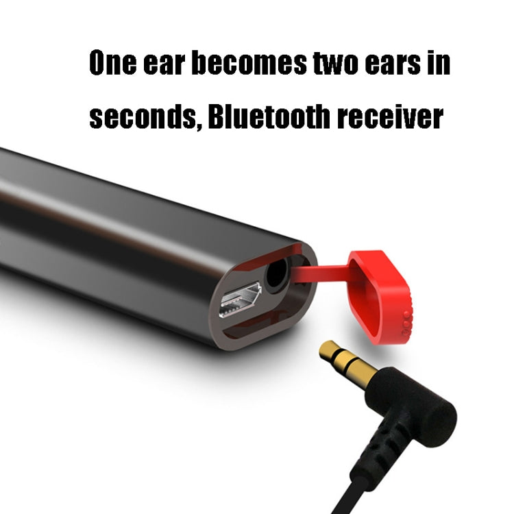 VICLOOK Sports Auricular Inalámbrico Bluetooth compatible con interfaz de Audio de 3.5 mm (Plateado)
