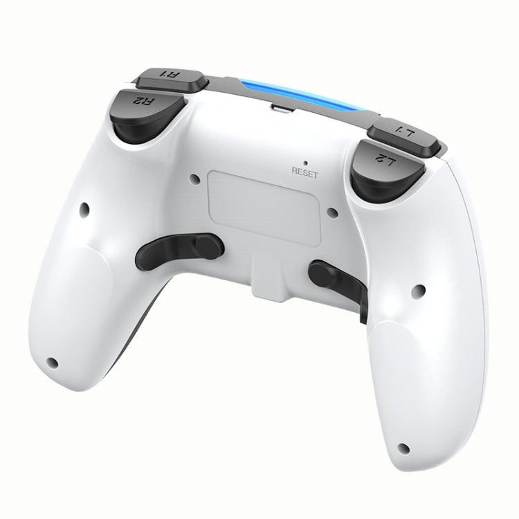Gamepad de Bluetooth Inalámbrico Para PS4 / PS5 (Blanco)