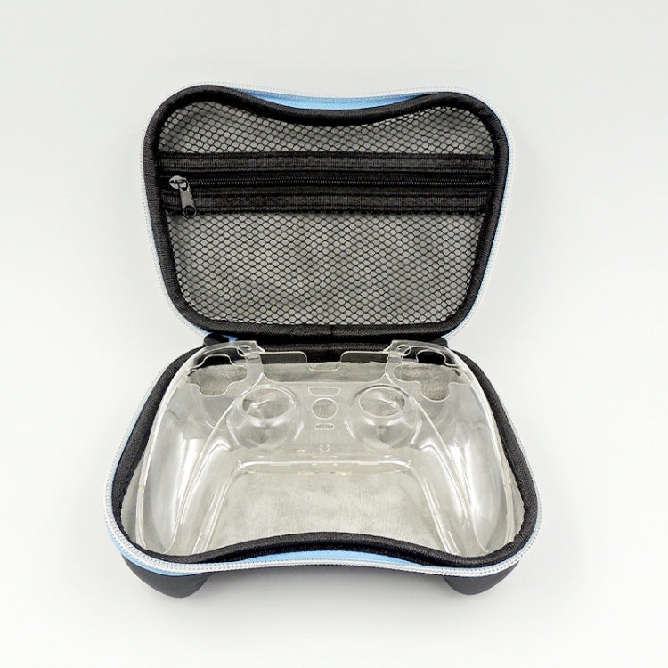 iPega HTA-2866 en 1 sac de rangement de poignée de jeu poignée de boîtier en cristal + RockerCap + ensemble de sac de rangement de Protection EVA pour PS5