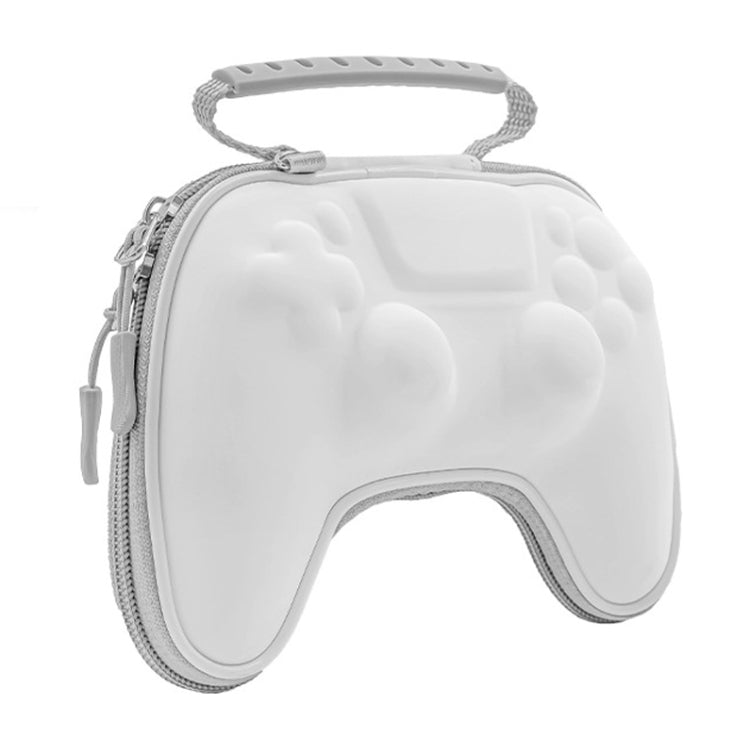 2 PCS Gamepad Storage Bag EVA Portable Protective Cover For PS5 (White)
