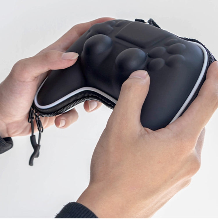2 PCS Gamepad bolsa de almacenamiento EVA Cubierta Protectora Portátil Para PS5 (Negro)