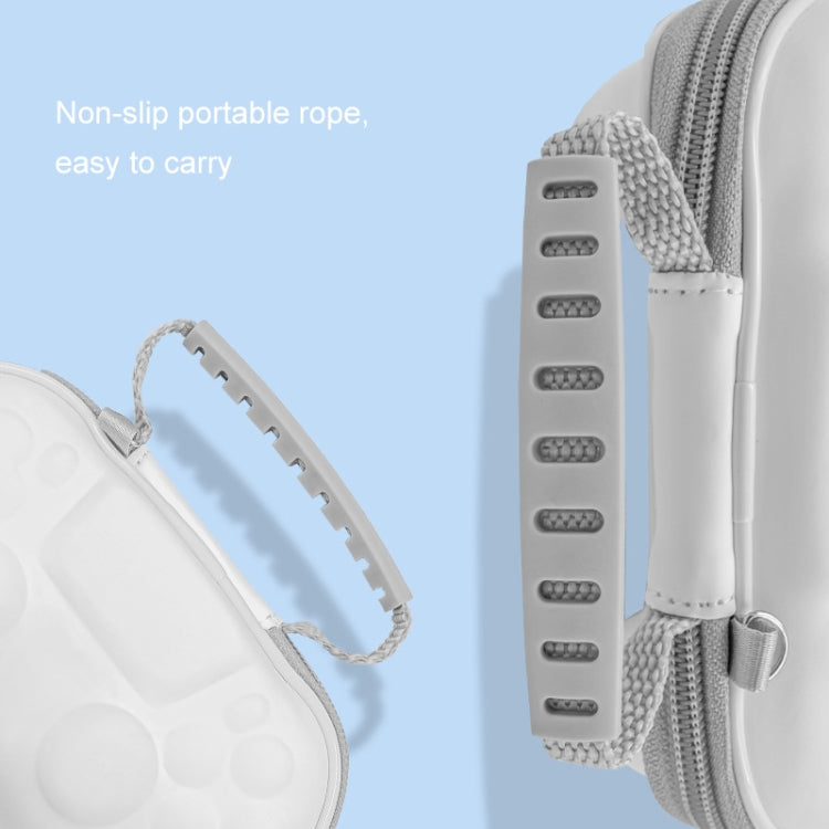 2 PCS Gamepad Storage Bag EVA Portable Protective Cover For PS5 (White)