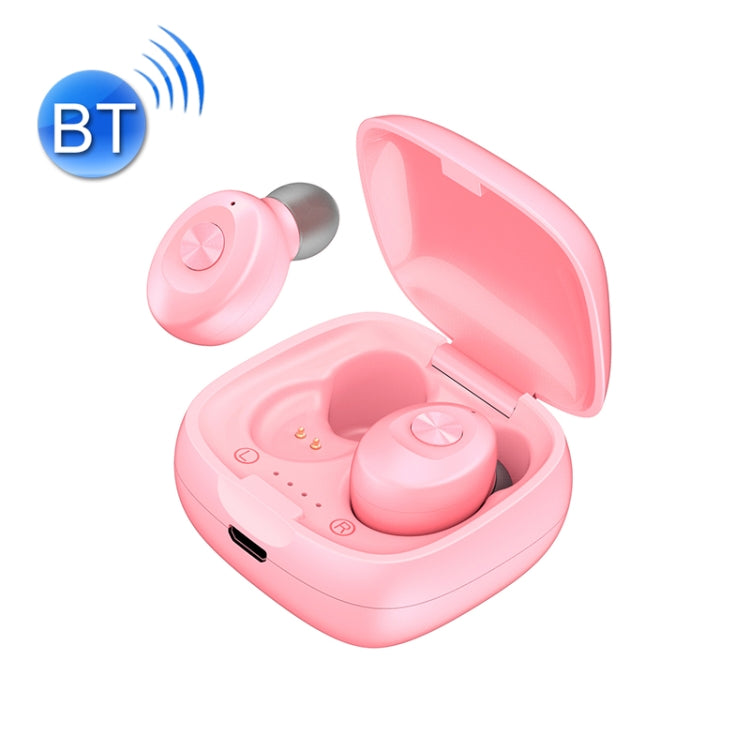 XG-12 TWS Sports Mini Auricular Bluetooth Inalámbrico Stereo Digital (Rosa)