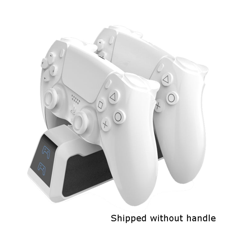 Dual Charger Game Controller Charger Controller For PS5 (White)