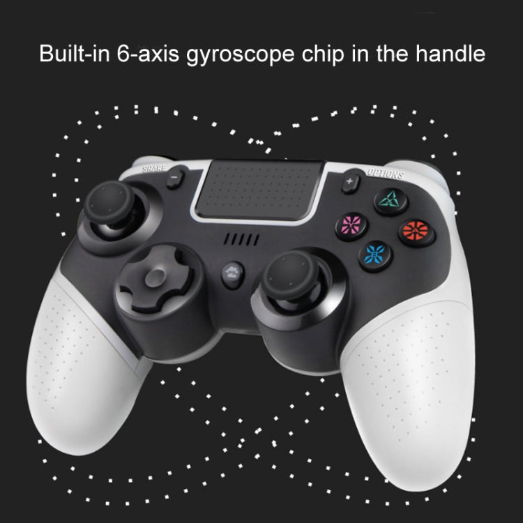 Wireless Bluetooth Controller 4 in 1 gamepad For PS4 / Switch (Black with Black)