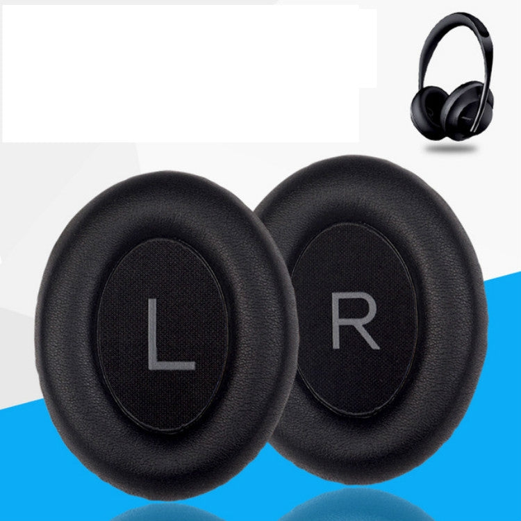 One Pair for Bose NC700 Headphones Headphones Headphone Sponge Sleeve (Grey Headphone Cover + Cushion)