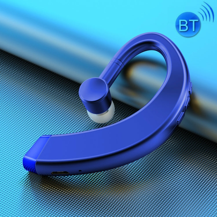 108 Bluetooth 5.0 Auriculares Stereo Inalámbricos Universales giratorios para empresas Tipo de Oreja colgante (Azul)