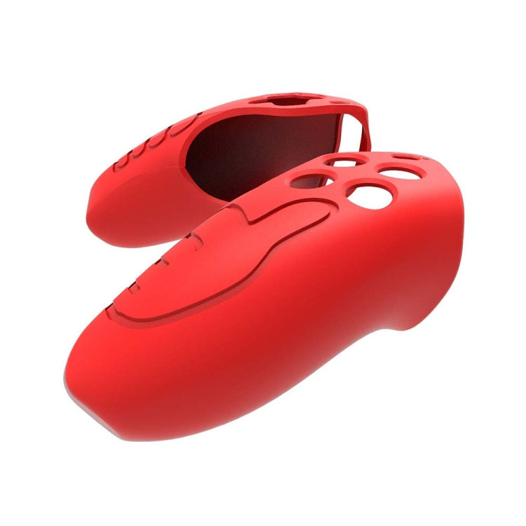 Poignée de jeu Housse de protection antidérapante en silicone pour pouce épais RockerCap pour PS5 (rouge)