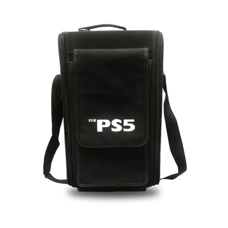 Poignée N8002 Console de jeu Protection Sac de rangement de voyage Sac à bandoulière pour PS5 (A)