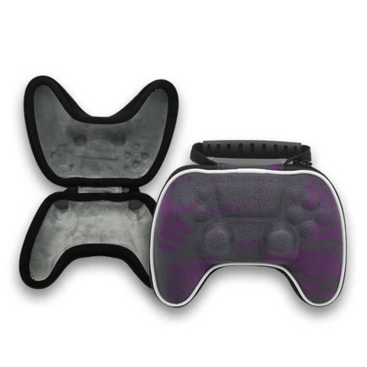 Gamepad Storage Bag Sac de rangement universel en EVA pour Xbox SerieX / PS5 (Violet)