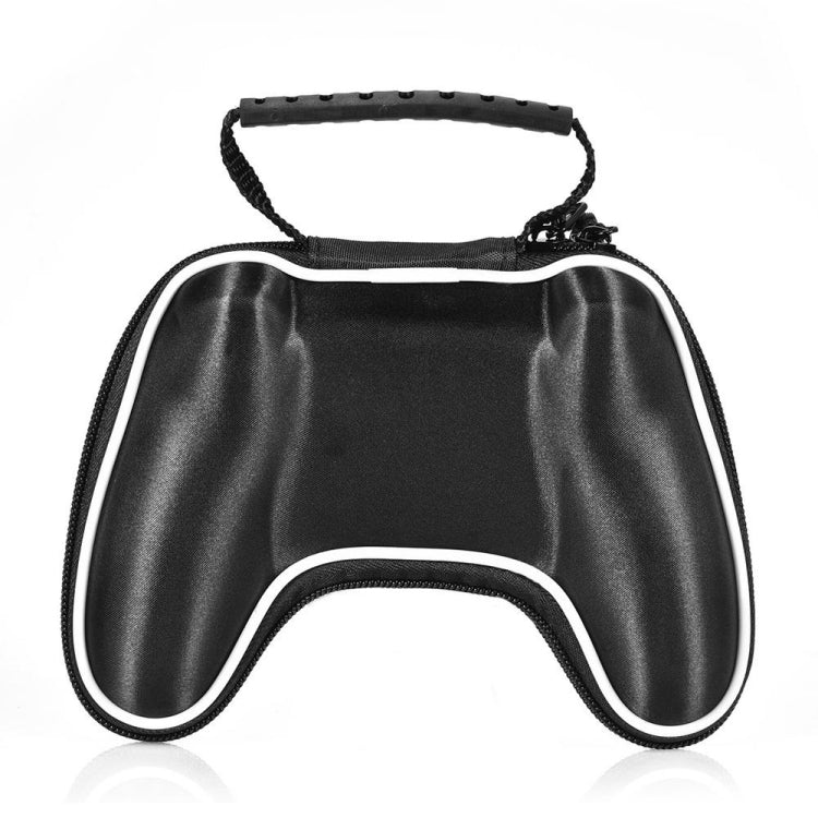 Sac de rangement portable en tissu satiné EVA pour PS5 (noir)
