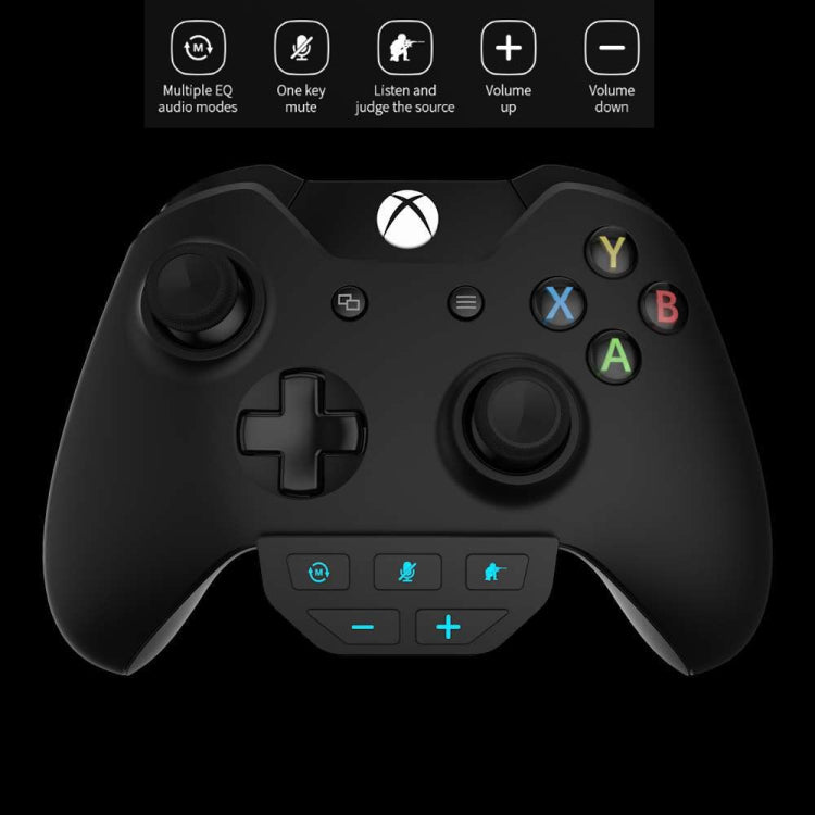 Adaptateur de casque de carte son Gamepad pour Xbox One Xbox Series / X / S / PS5 (Noir)