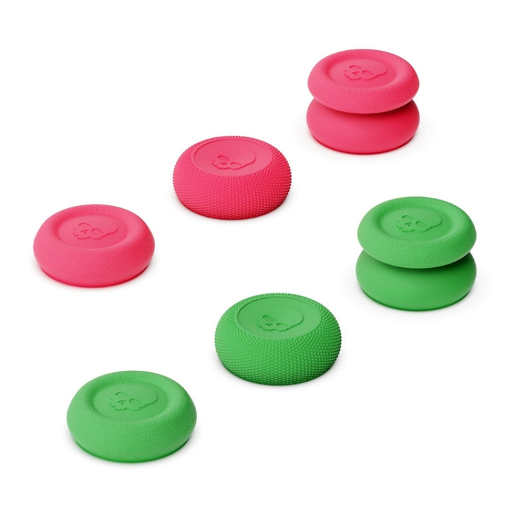 Game Controller Rocker Cap Non-slip Elevation Game For NS Pro/PS4/PS5 (Pink Green)