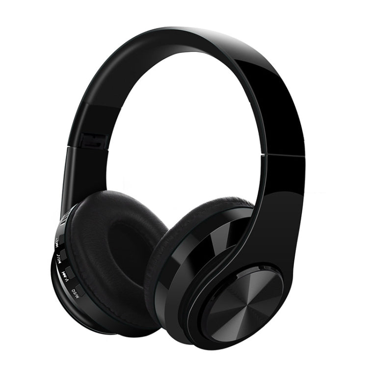 FG-69 Wireless Bluetooth Headphones Subwoofer Headphones for Mobile Computer (Black)