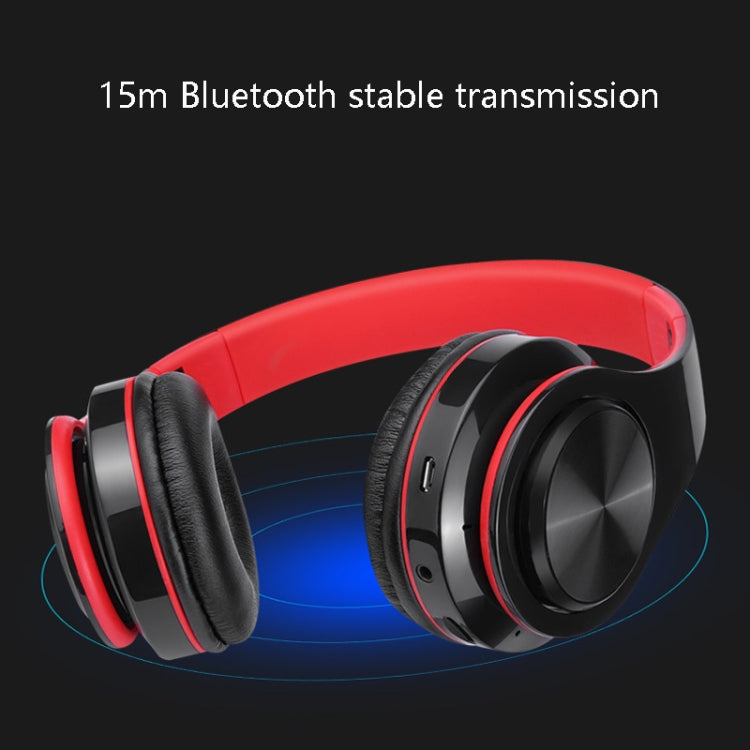 FG-69 Auriculares Inalámbricos Bluetooth Subwoofer Auriculares para computadora Móvil (Azul)