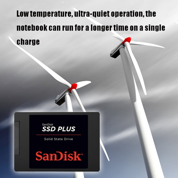 SanDisk SDSSDA 2.5 inch Notebook SATA3 Desktop Computer Solid State Drive Capacity: 240GB