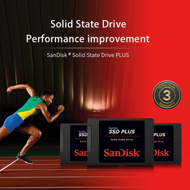 SanDisk SDSSDA 2.5 pulgadas Notebook SATA3 Computadora de escritorio Unidad de estado sólido Capacidad: 480GB