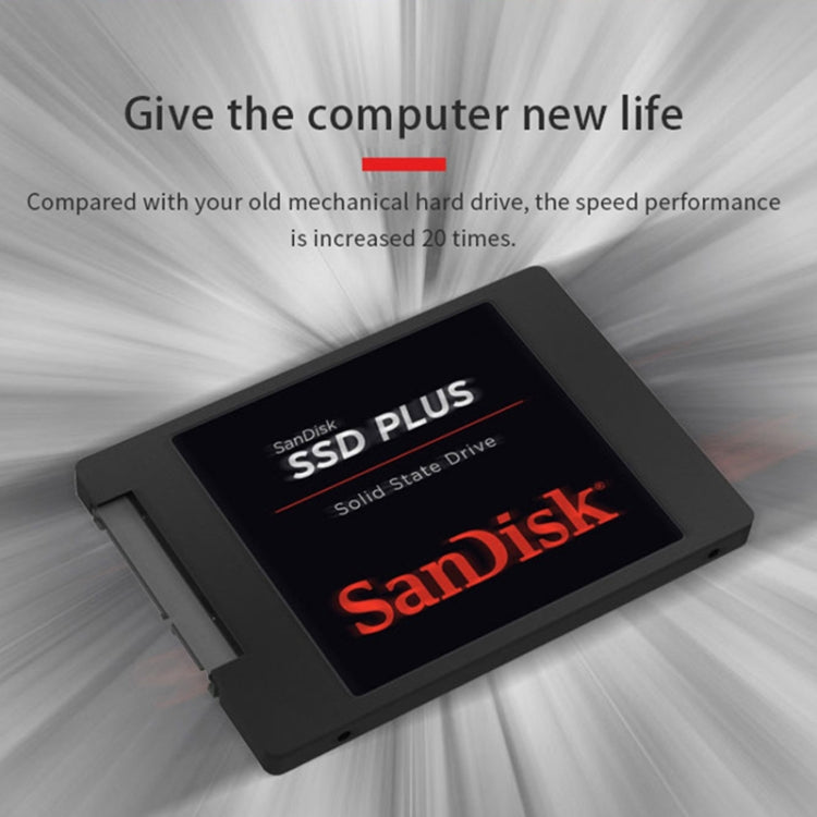 Ordinateur de bureau SanDisk SDSSDA 2,5 pouces SATA3 pour ordinateur de bureau Capacité : 1 To