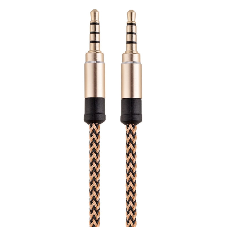 3.5mm Male to Male Car Stereo Gold Plated Plug AUX Audio Cable for Standard 3.5mm AUX Digital Devices Length: 3m (Gold)