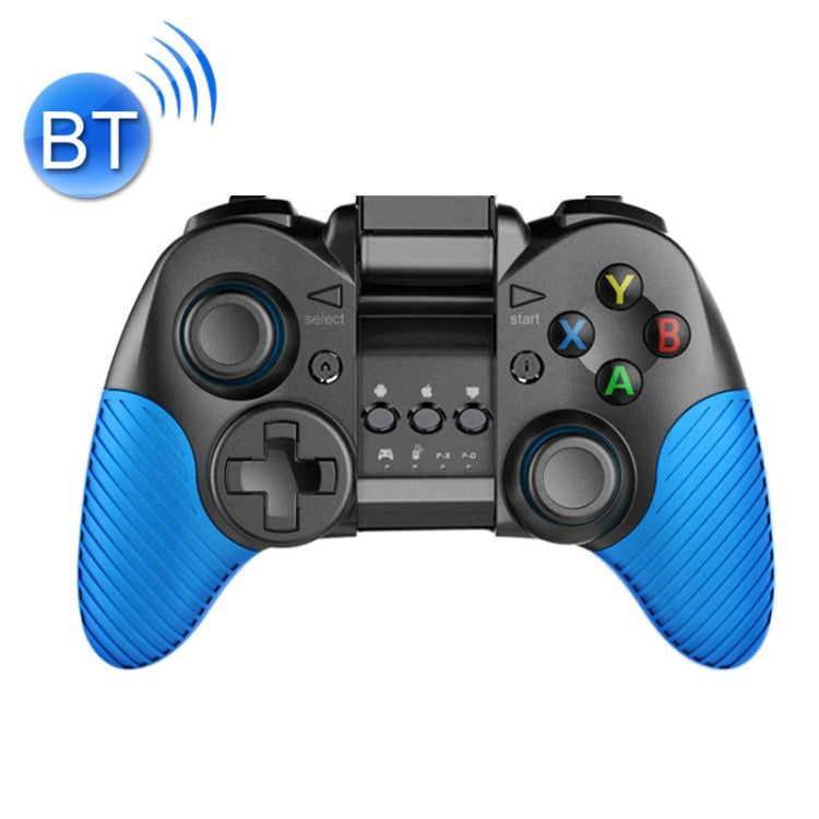 Poignée de jeu Bluetooth sans fil X5 pour King Glory / Jedi Survival (Bleu Noir)