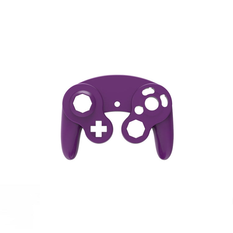 2 PCS jeu Single Point Handle Shell Remplacement SHELL HANDLE Pièces de réparation pour Nintendo NGC (Violet)