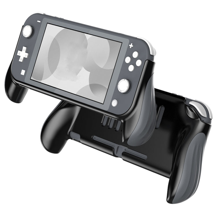 2 PCS GamePad Grip Case Cover Case for Nintendo Switch Lite (Dark Grey)