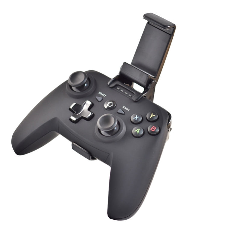 CX-X1 2.4GHZ + Bluetooth 4.0 Wireless Game Controller Handle For Android / iOS / PC / PS3 Handle + Stand (Black)