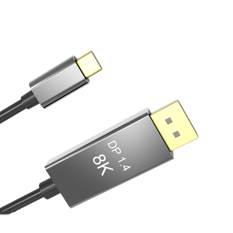1M 8K USB-C / TYPE-C a DisplayPort1.4 Adaptador Cable Cable