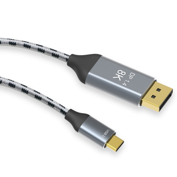 Câble de connexion adaptateur tressé 2M 8K USB-C / TYPE-C vers SELLAJEPORT1.4