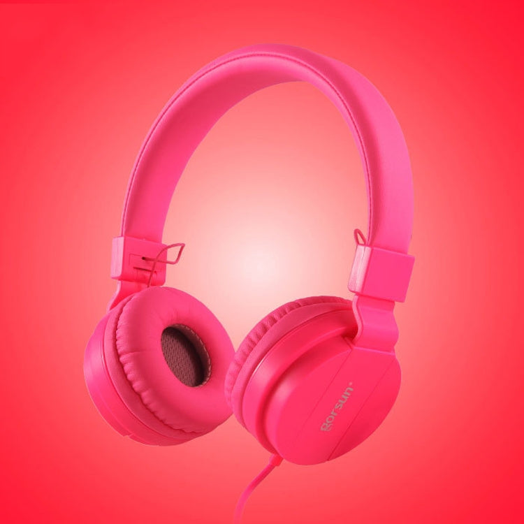 Gorsun GS-778 Teléfono Móvil Música Auriculares Para Auriculares Para Niños Para Portátiles (Rose Rojo)