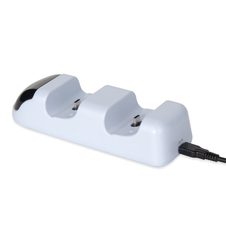 DOBETP5-0506 Poignée de charge sans fil à double siège avec indicateur de charge LED pour PS5